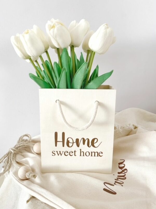 Bolsa de regalo personalizada tulip