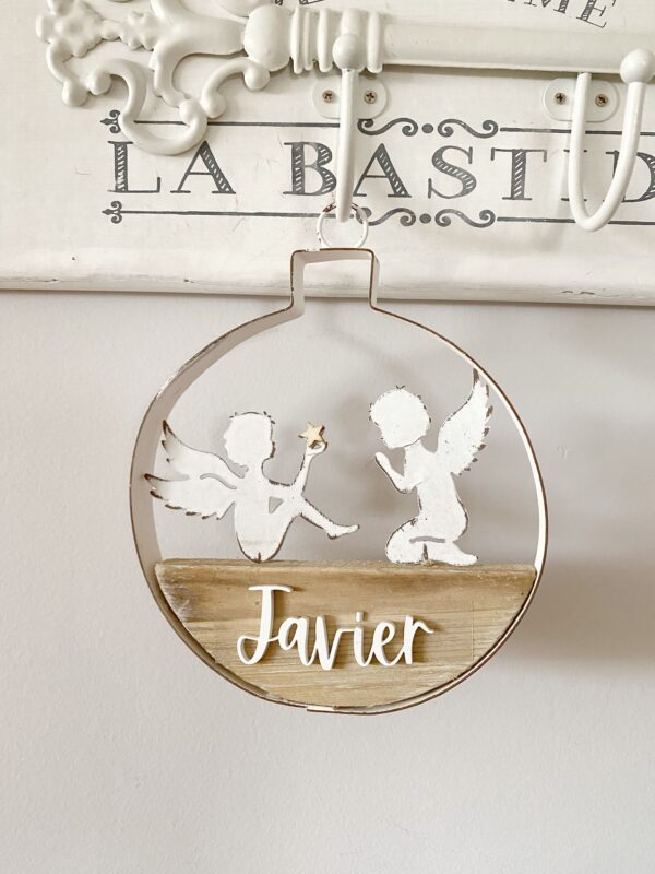 Bastidor estilo nórdico personalizado para navidad