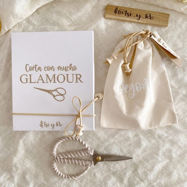 Tijeras bonitas personalizadas
