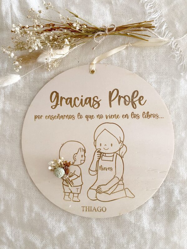 bastidor personalizado para profes