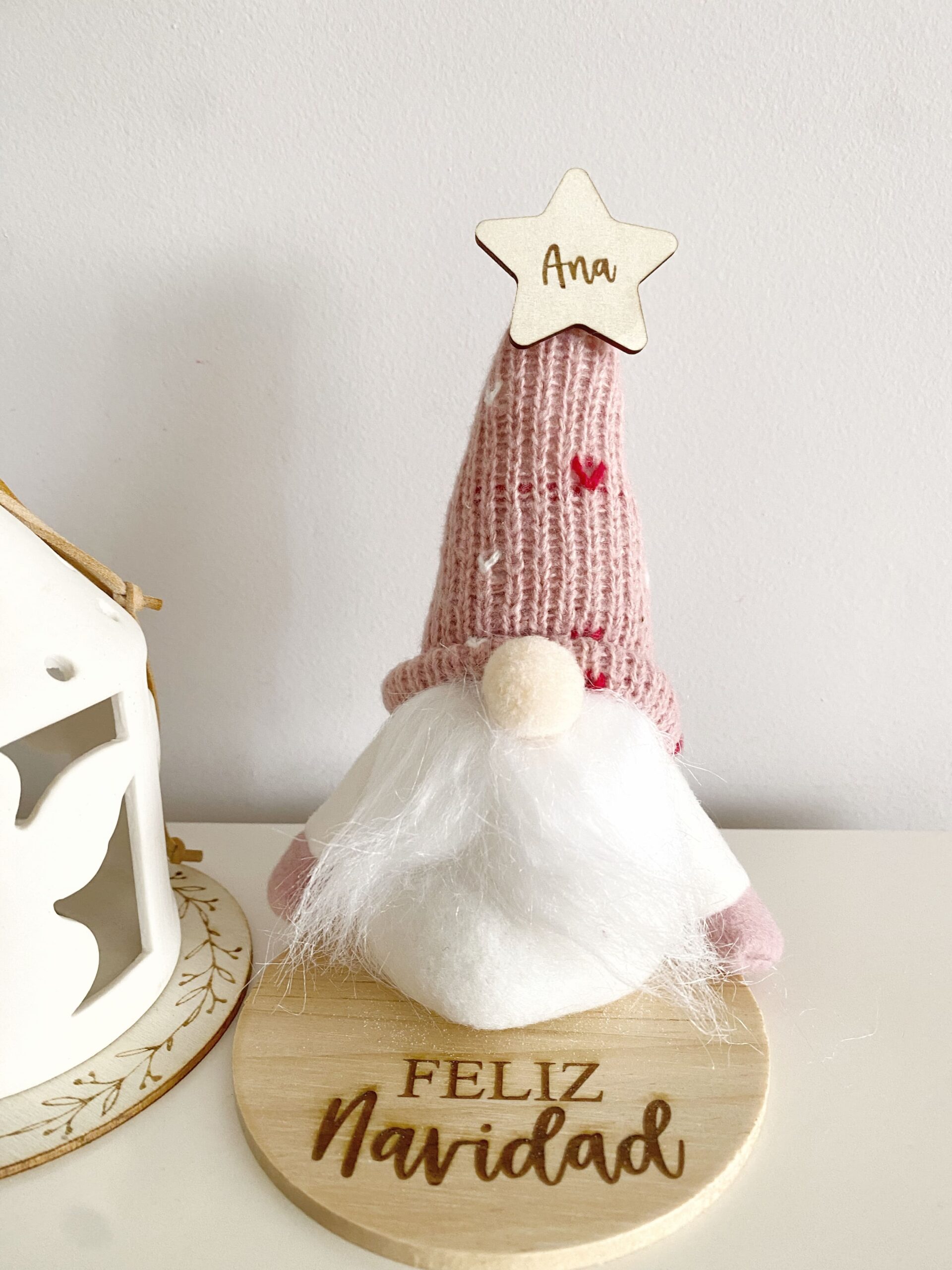 gnomo navideño de la suerte para niños