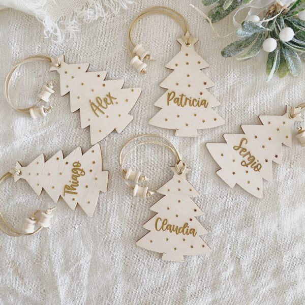 adornos navideños personalizados