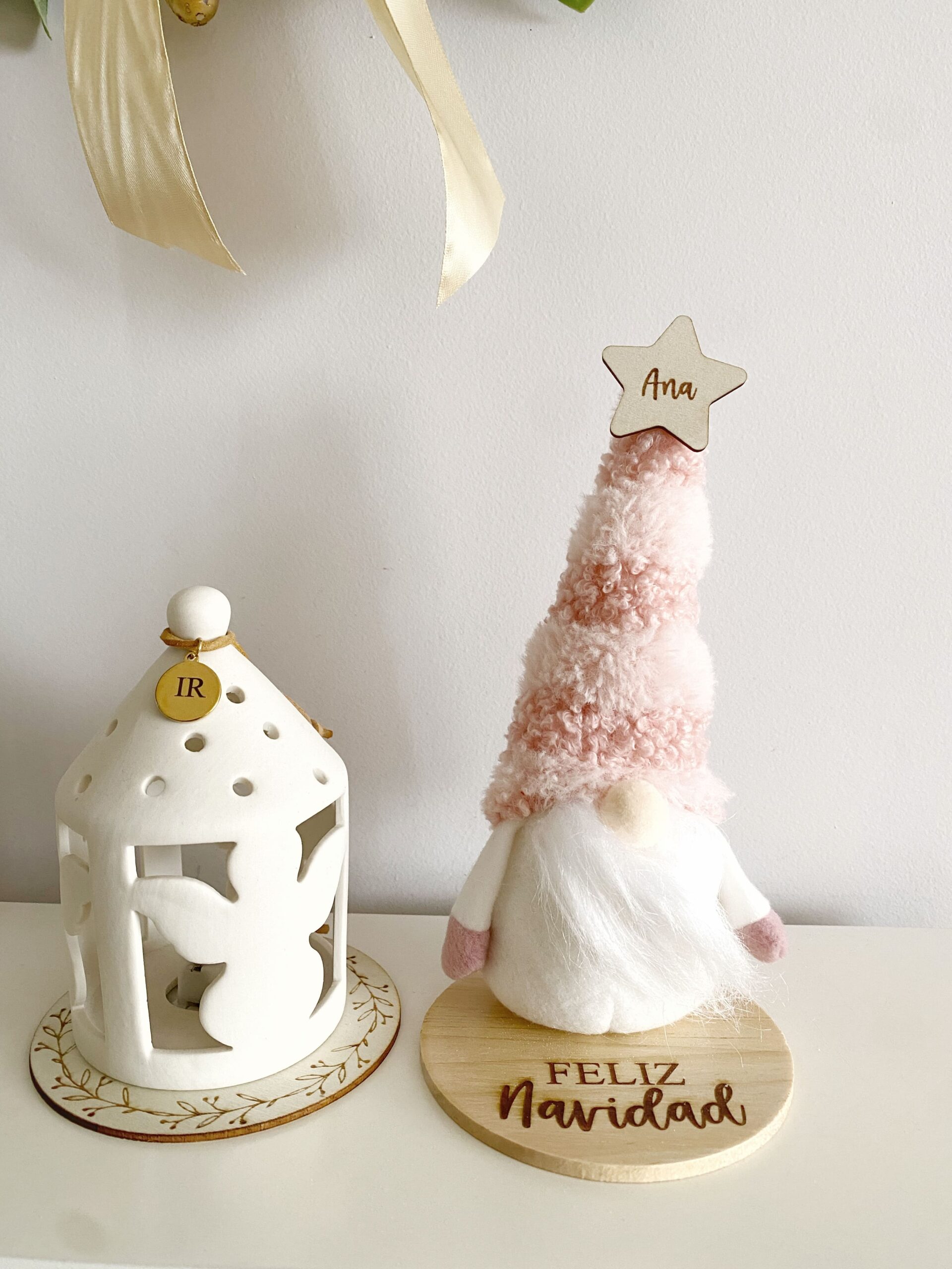 amuleto de la suerte gnomo para Navidad