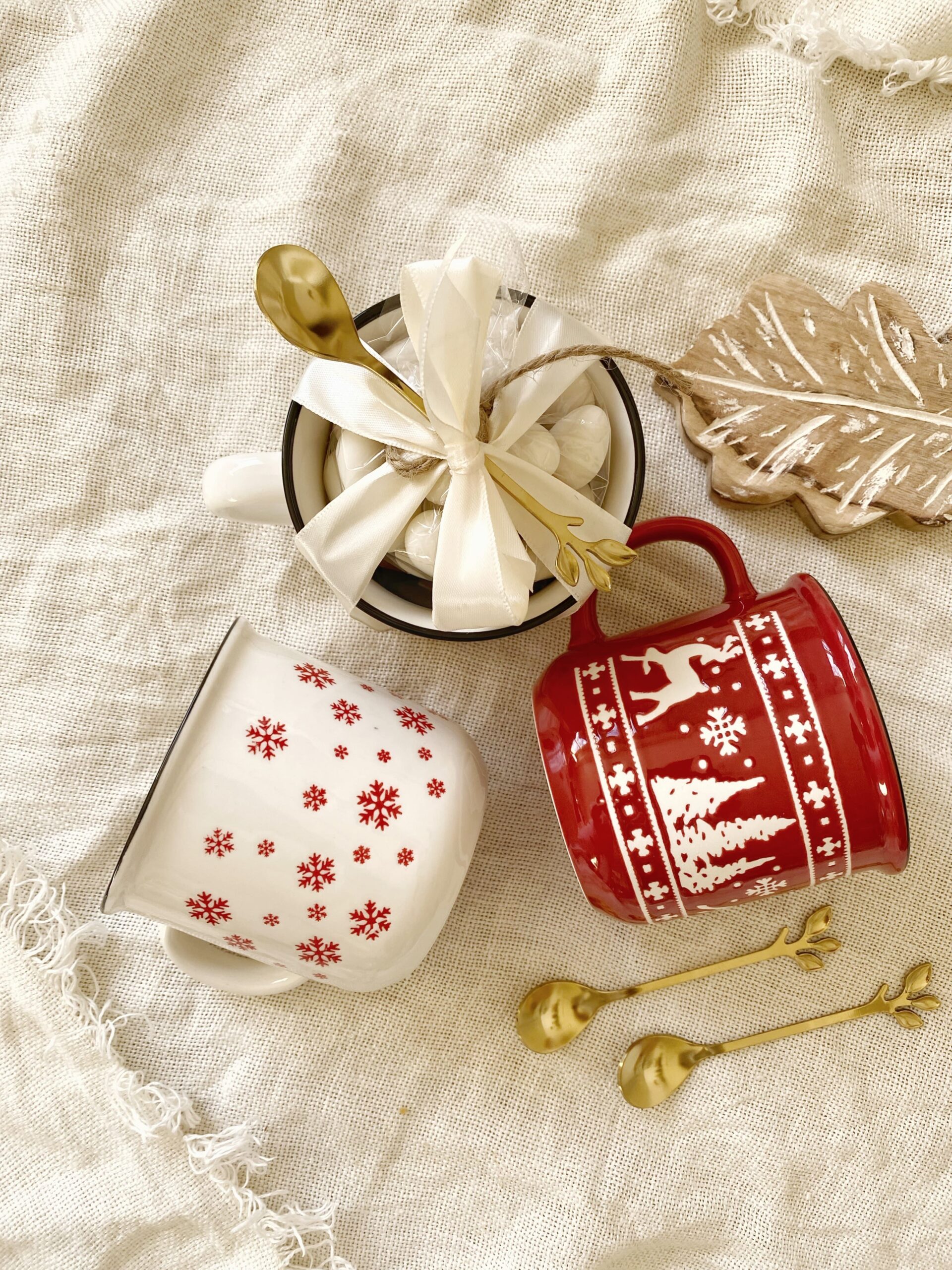 taza navideña personalizada