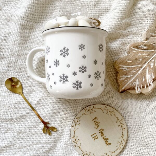 taza navideña personalizada