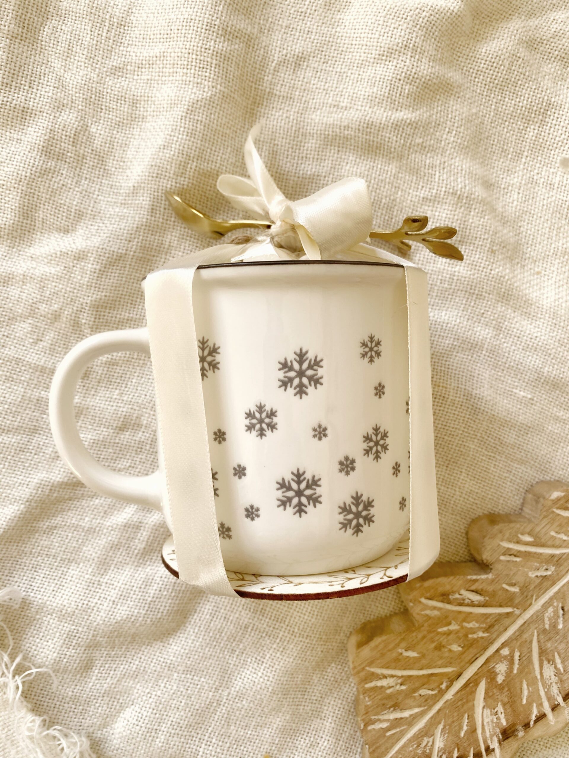 taza navideña personalizada