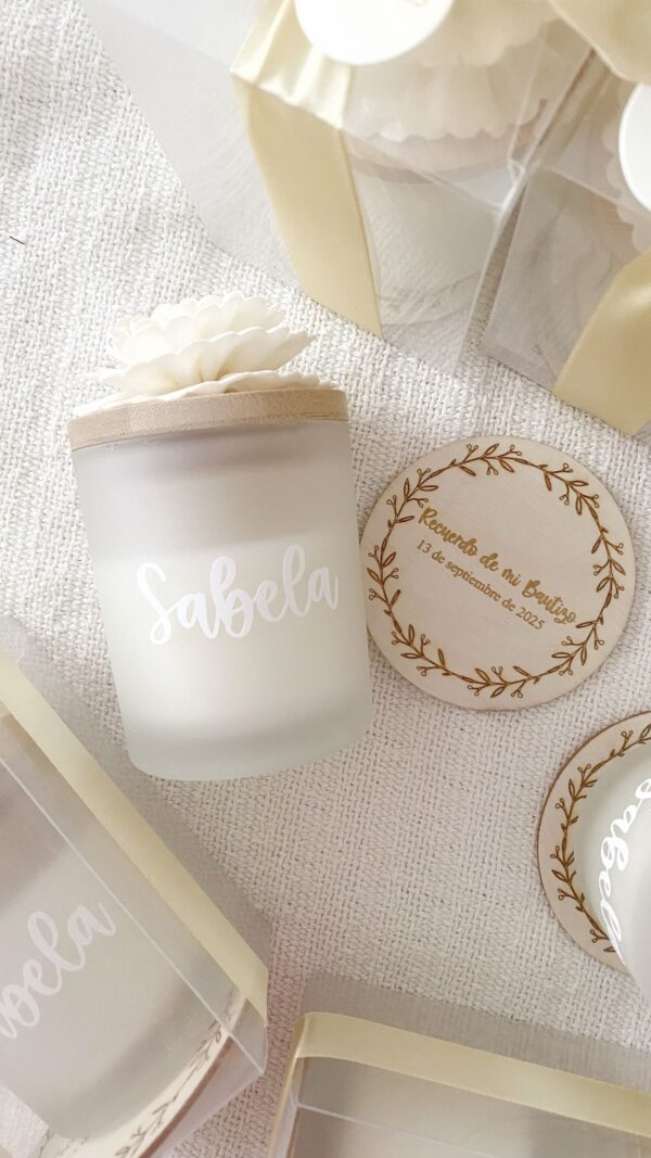 Vela personalizada para comuniones