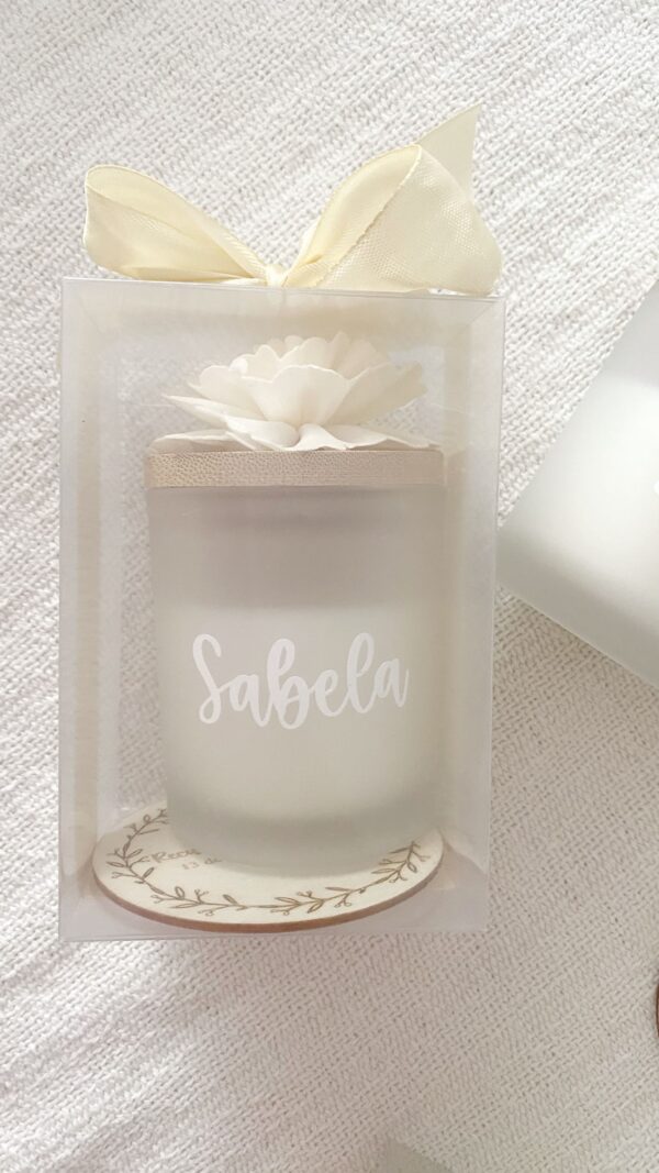 Vela personalizada para comuniones