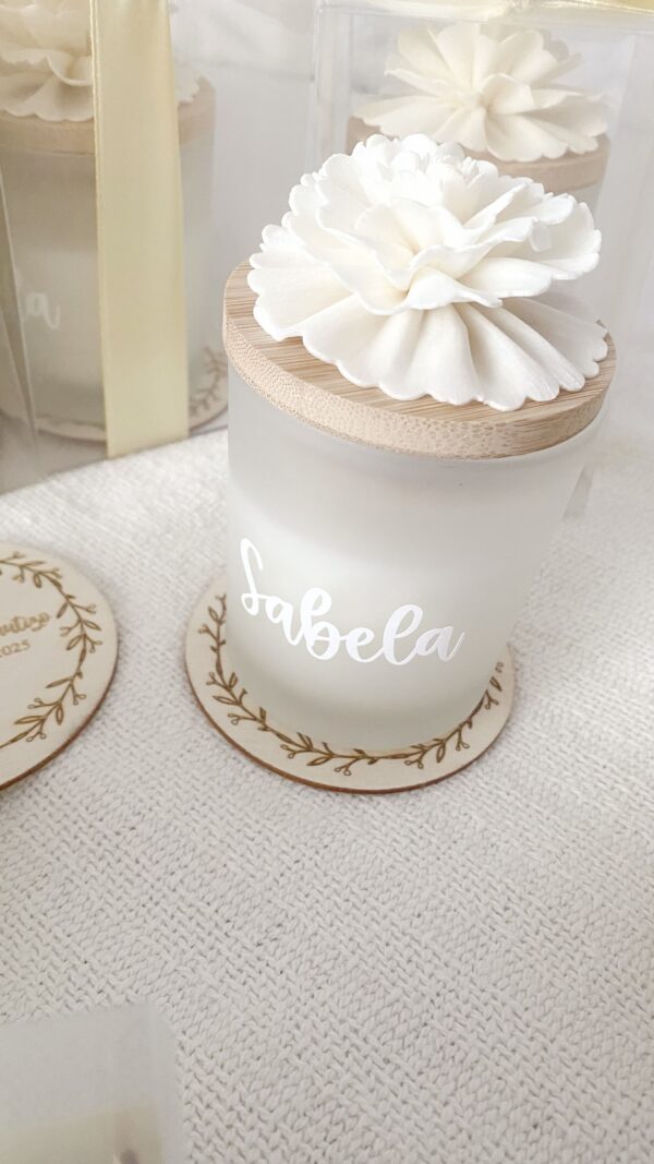 Vela personalizada para comuniones