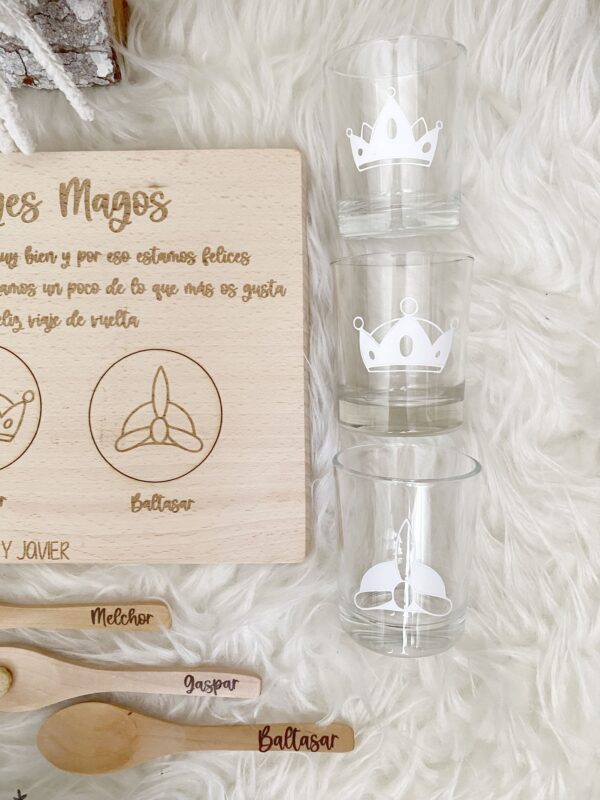 tabla de navidad reyes magos personalizada