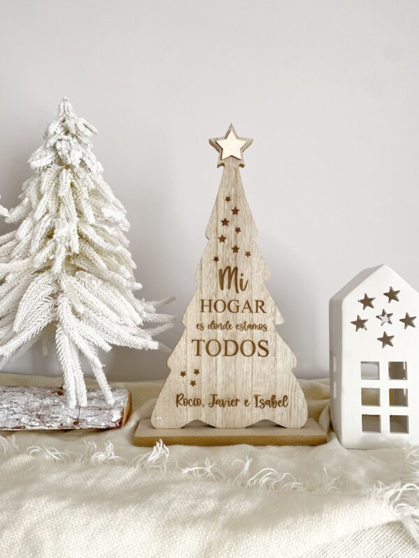 Árbol de madera personalizado