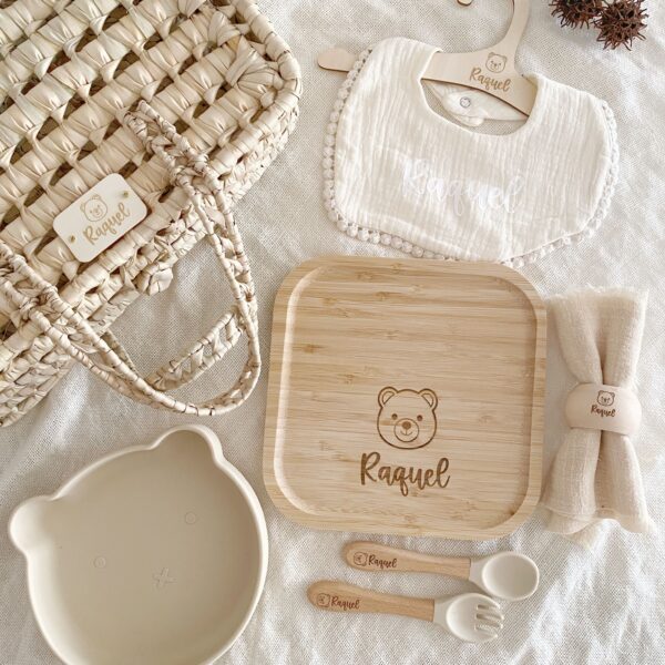 vajilla personalizada para bebe
