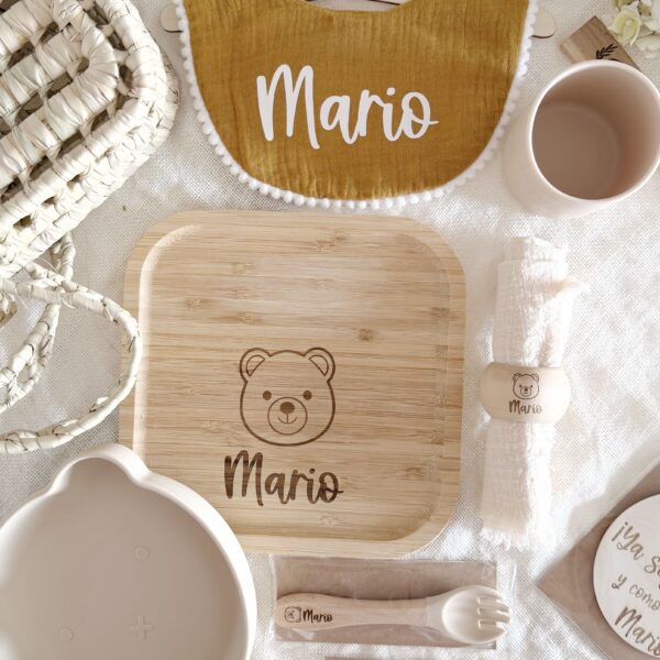 vajilla personalizada para bebes