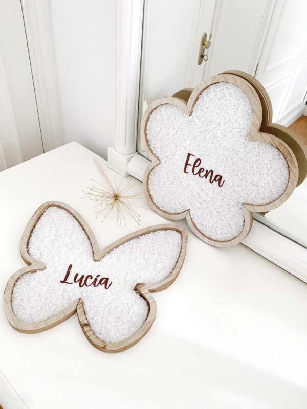 flor de pascua personalizada