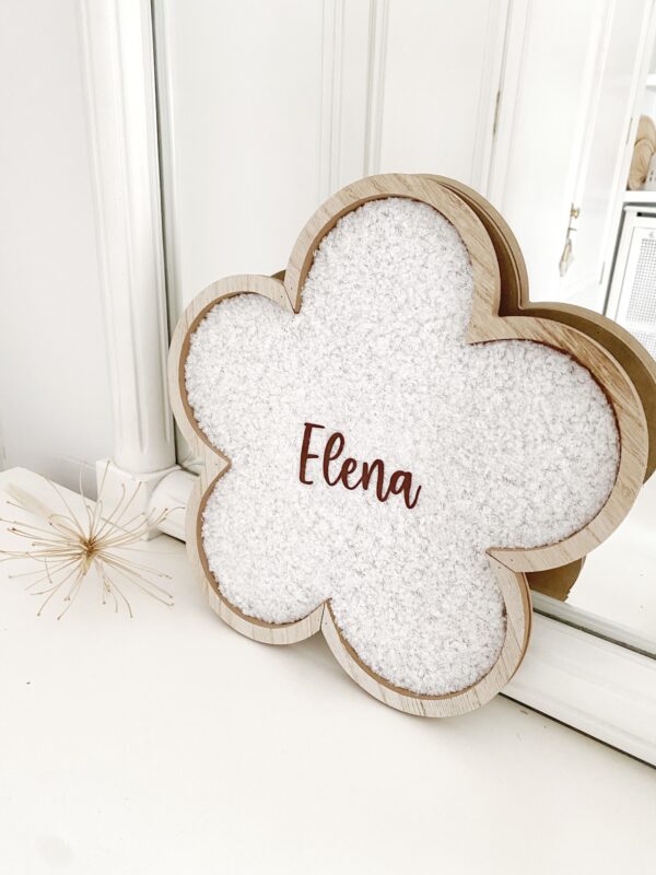 flor de pascua personalizada