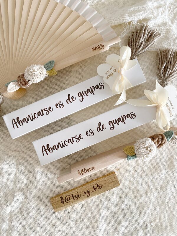 abanicos personalizados para eventos