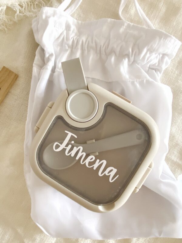 Conjunto de merienda personalizado para bebes