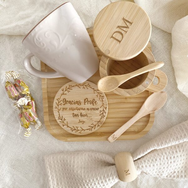 conjunto desayuno personalizado