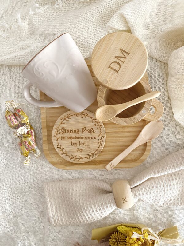 conjunto desayuno personalizado