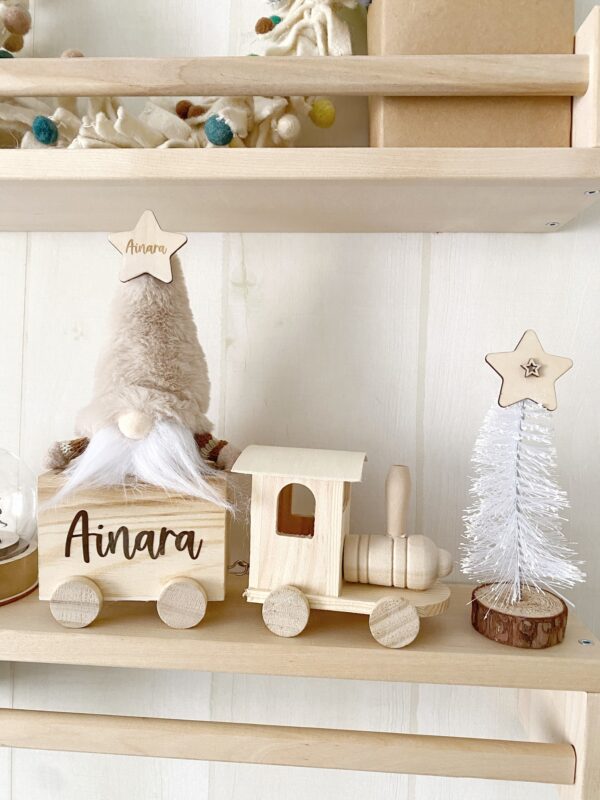 decoración navideña personalizada infantil