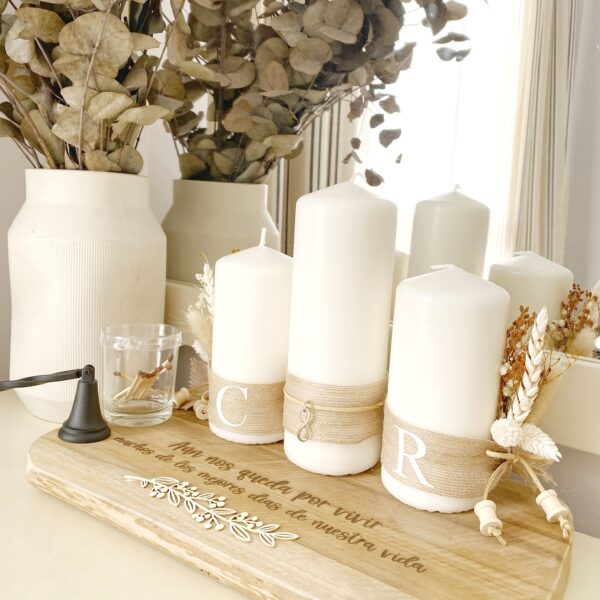 ritual de la luz para bodas personalizado