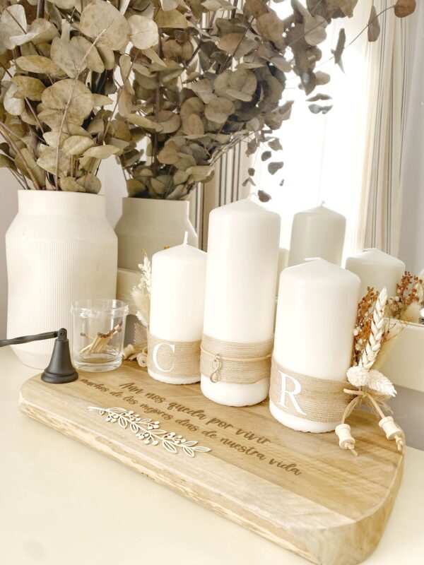 ritual de la luz para bodas personalizado