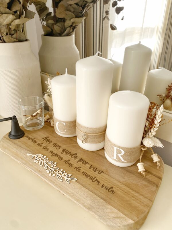 ritual de la luz para bodas personalizado