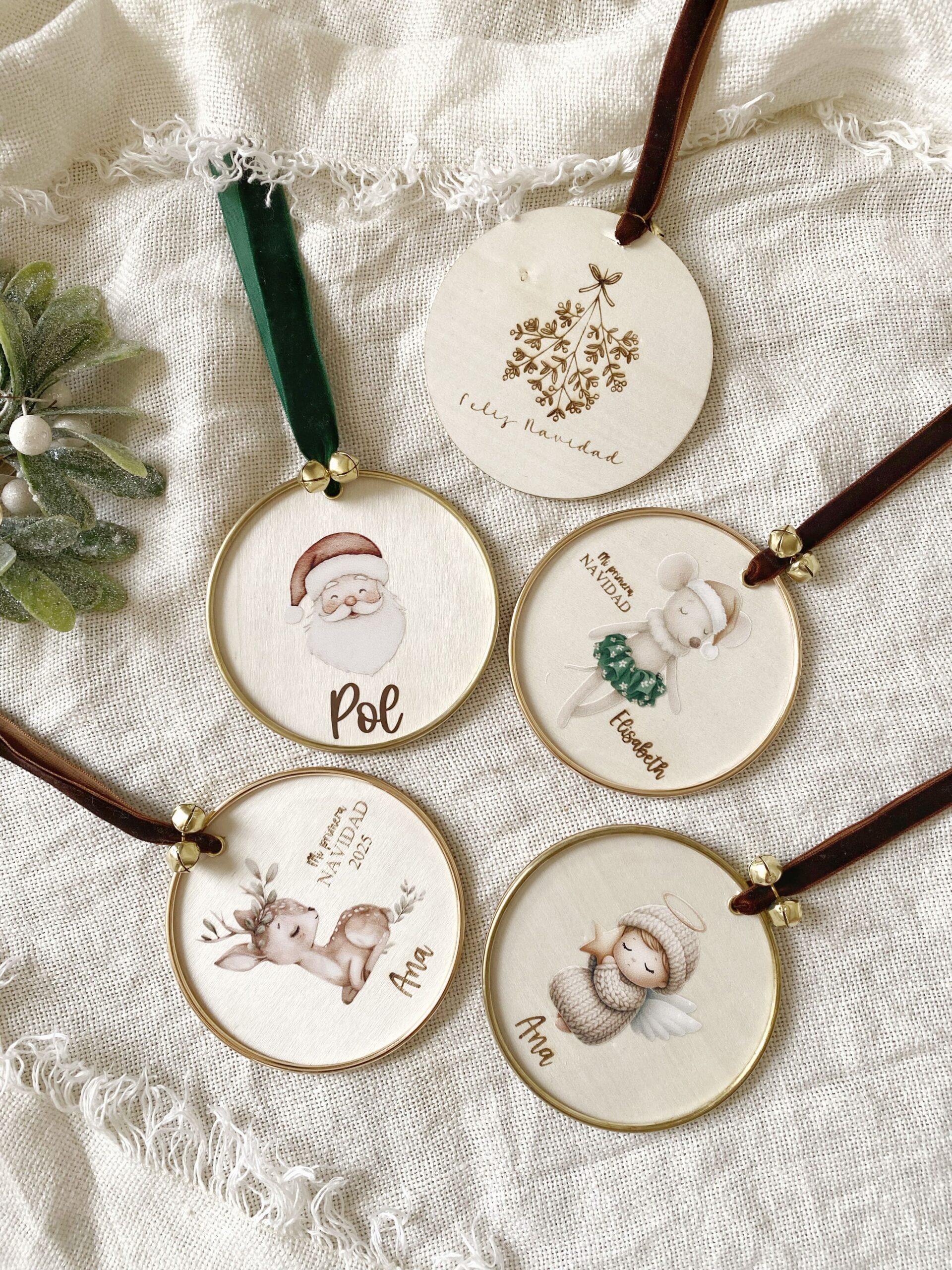 Bola árbol Navidad peques caja