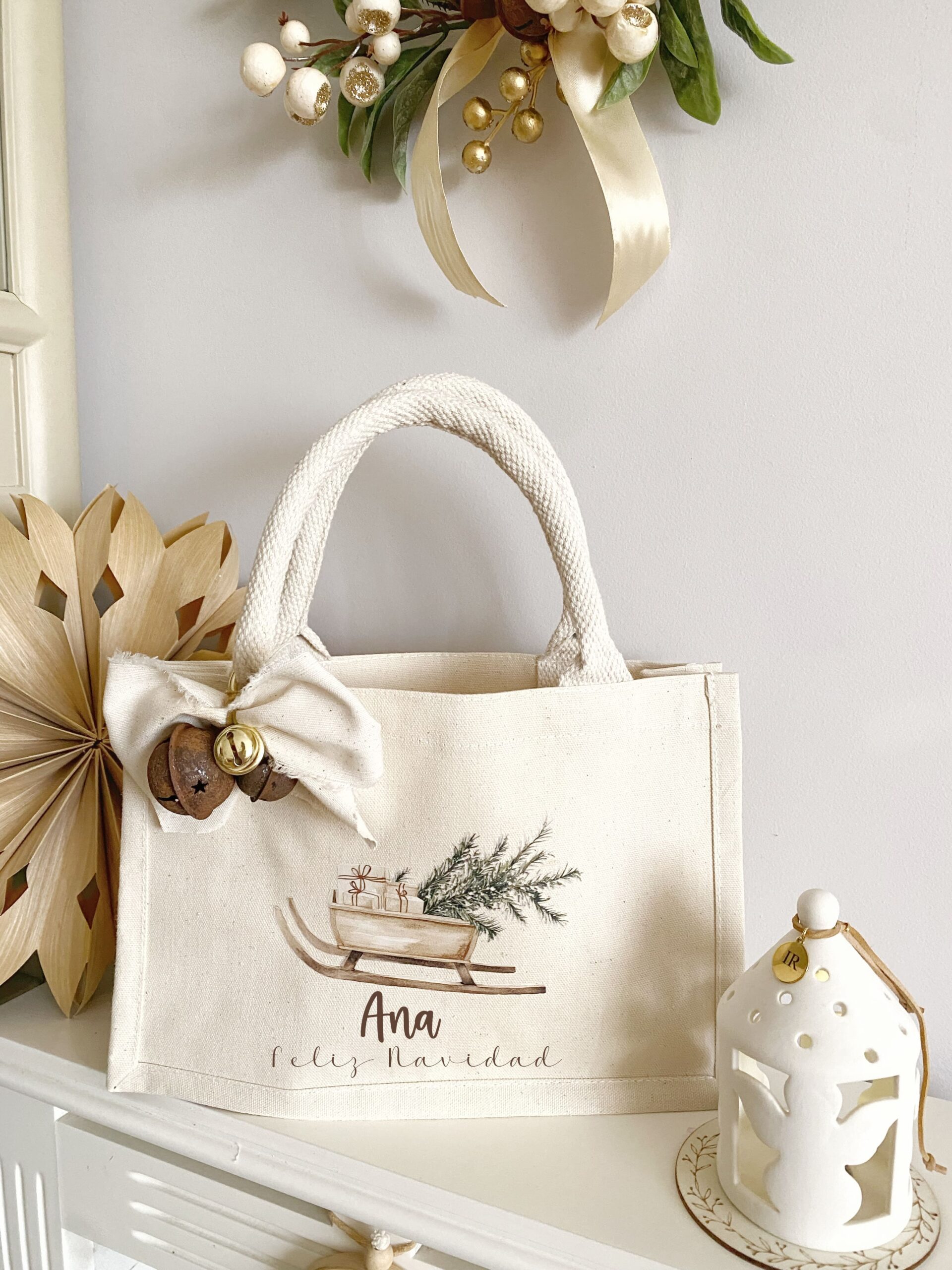 Bolsa regalo amigo invisible tela