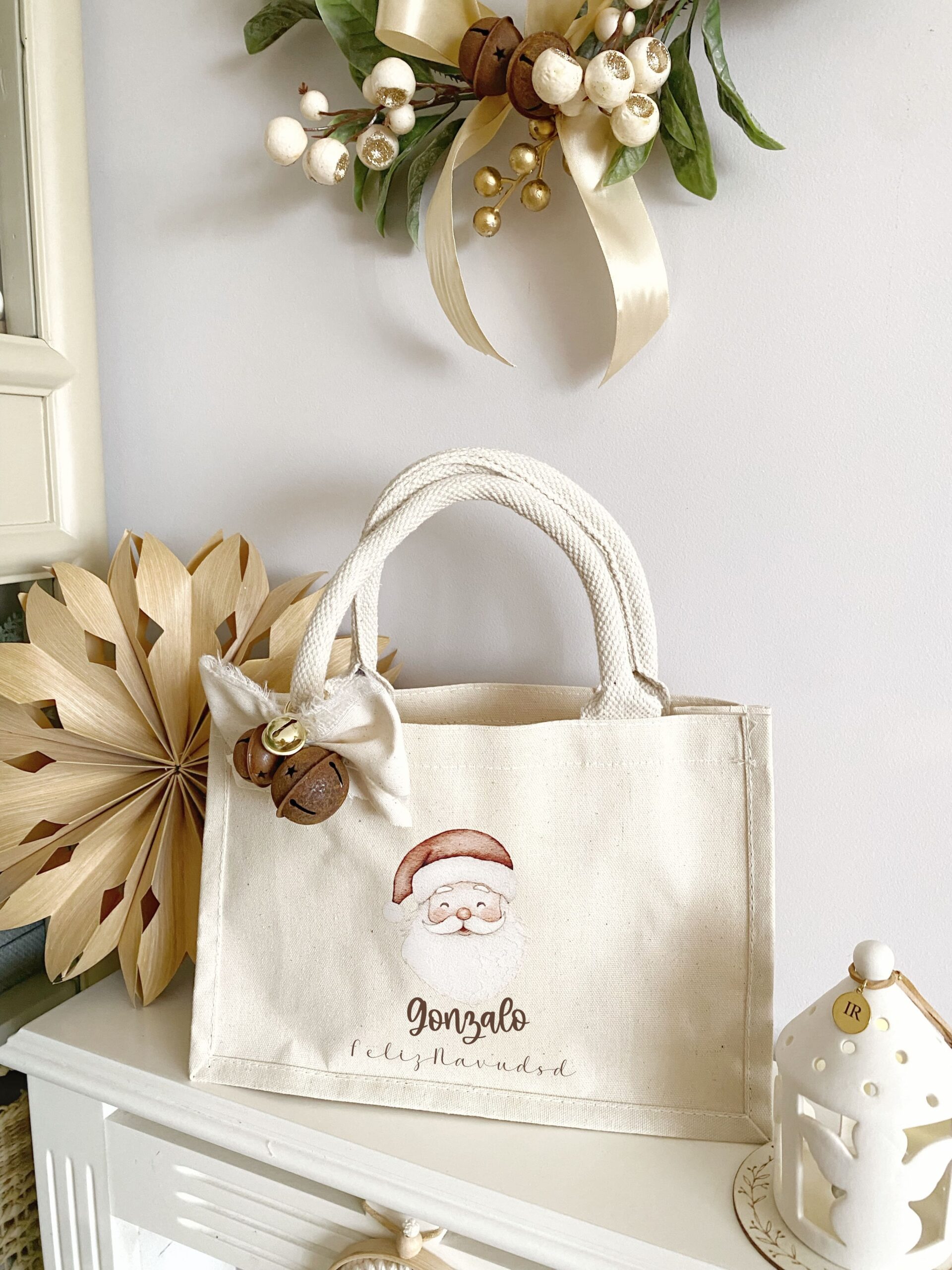 Envase regalos Navidad infantil nombre