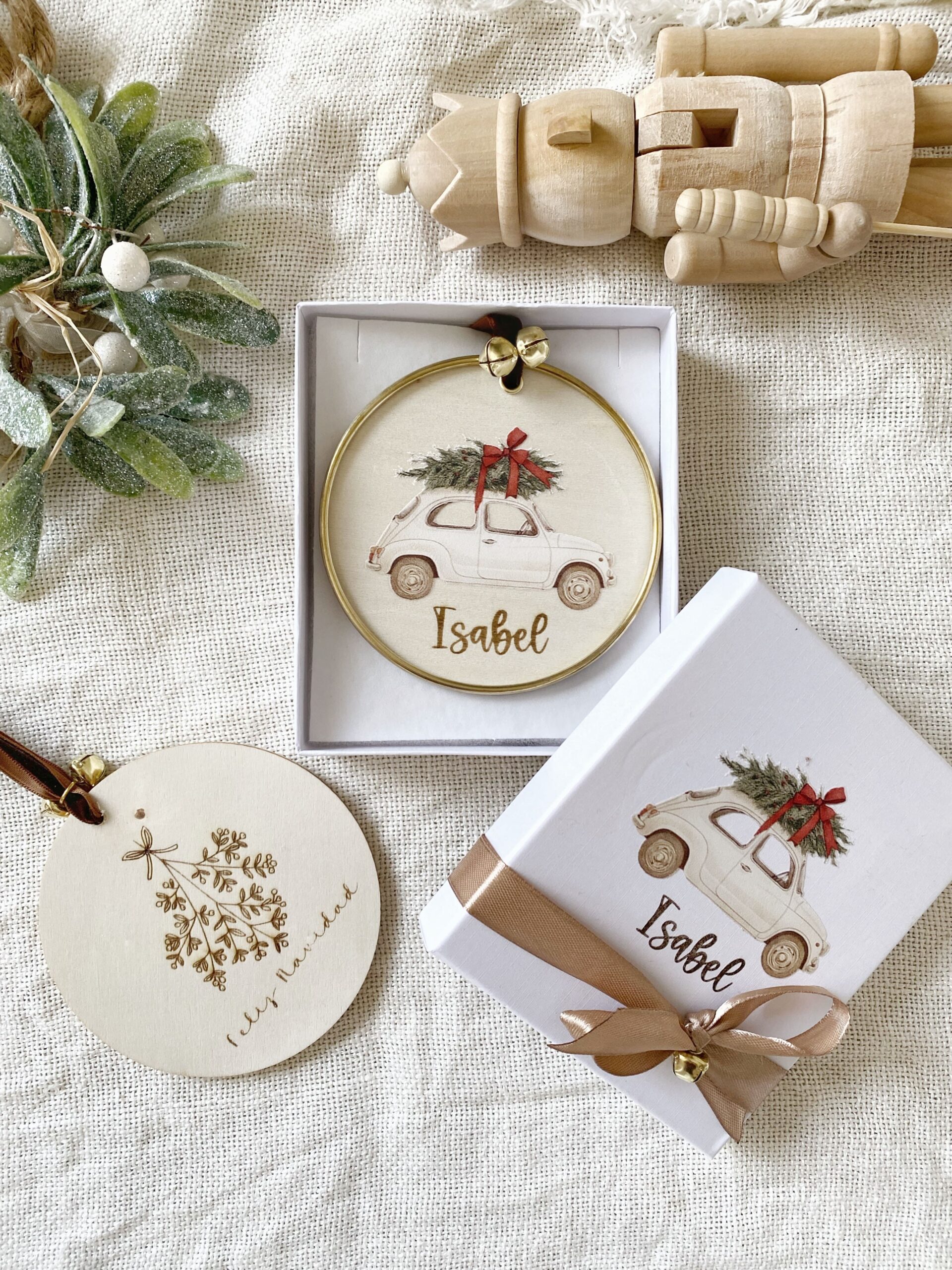 Recuerdo Navidad grabado con amor