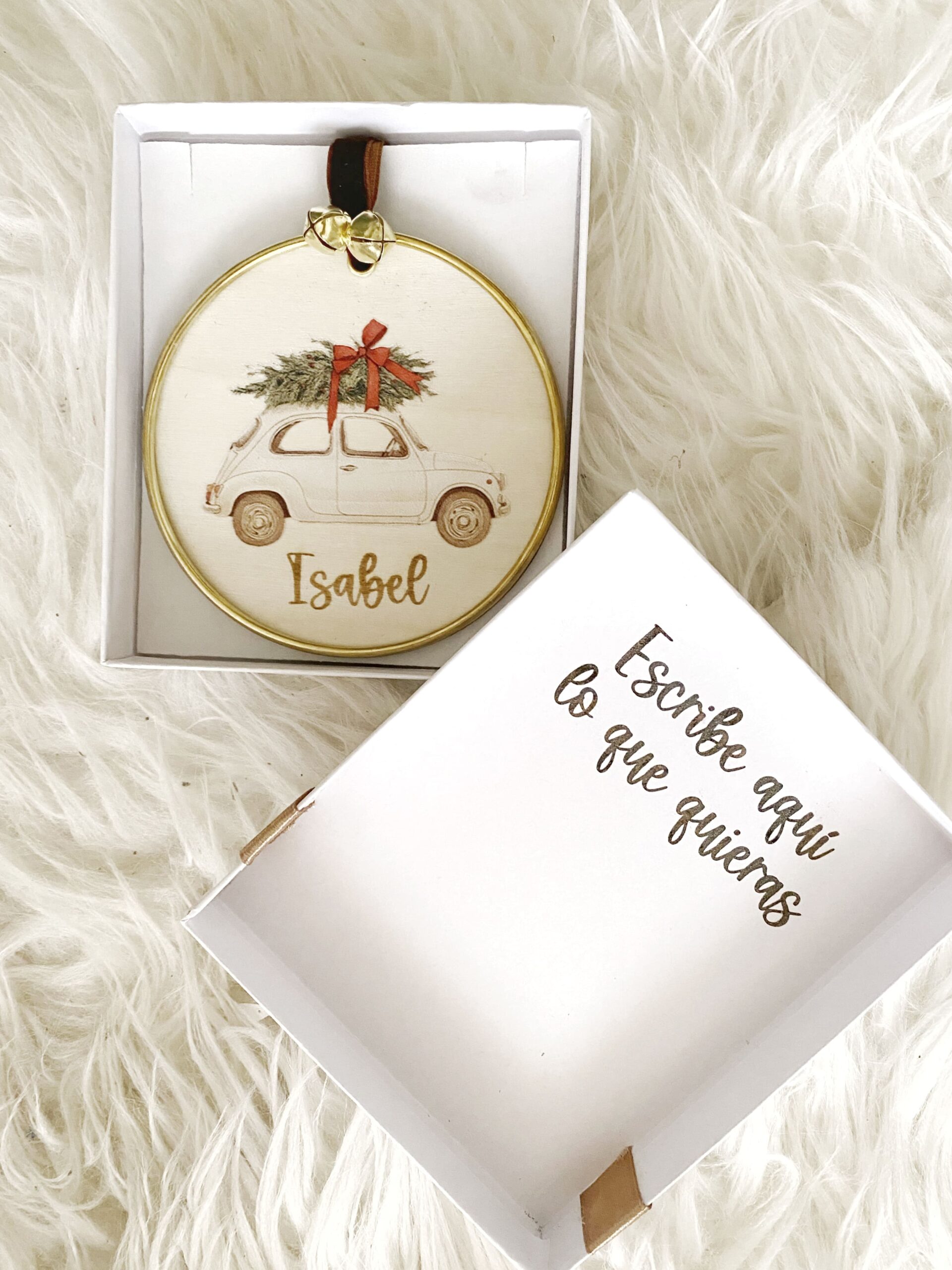 Set regalo bola Navidad a juego