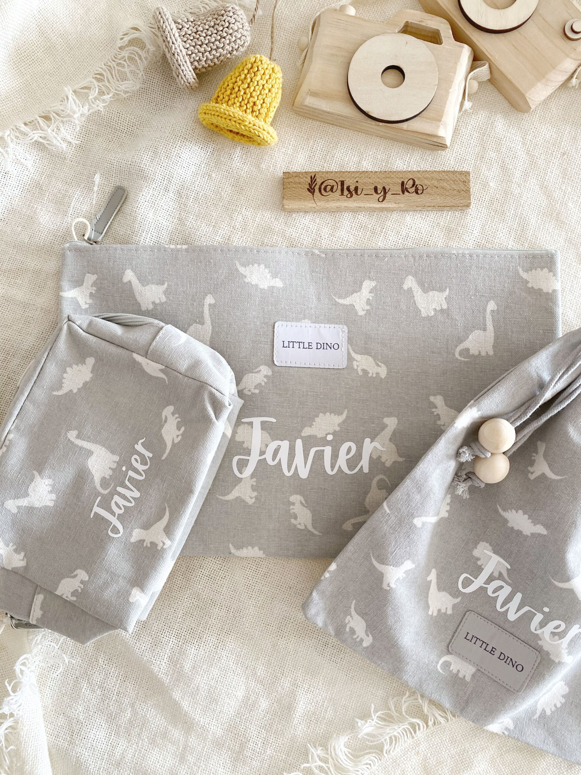 conjunto personalizado para merienda